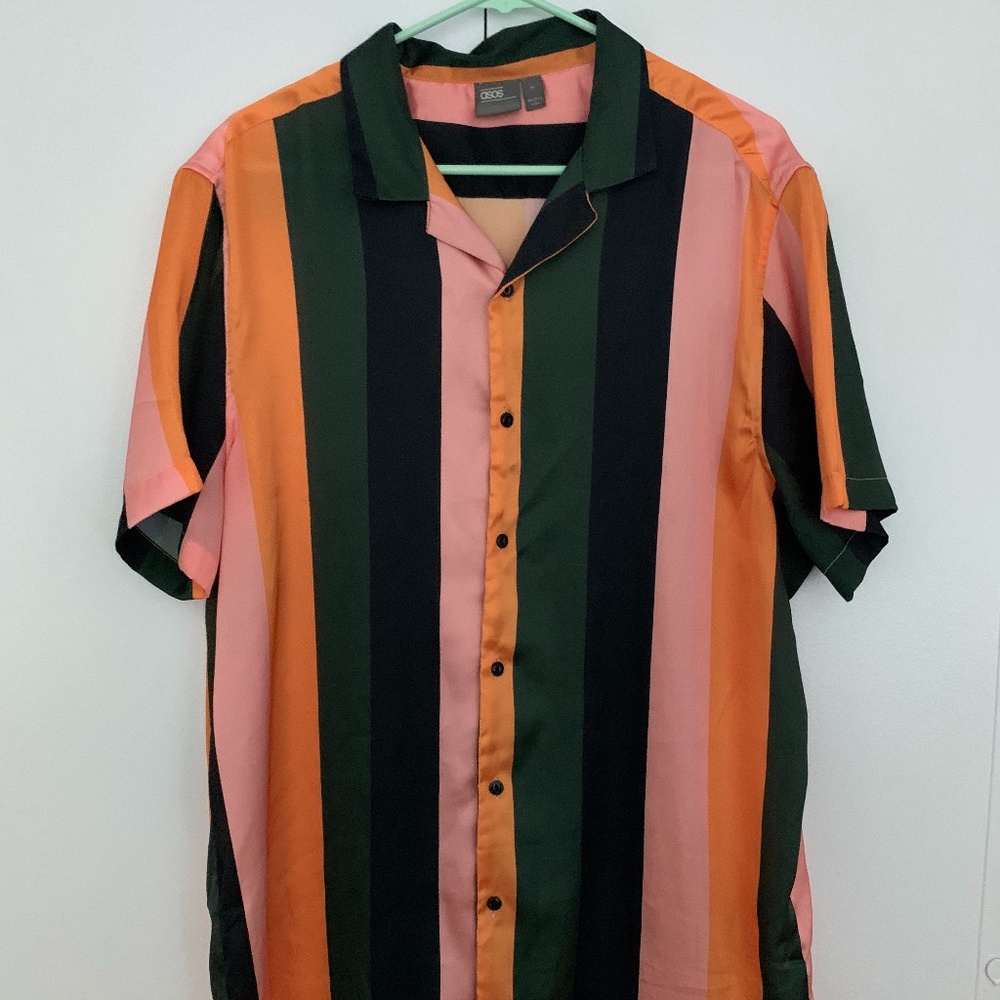 Striped Button Up